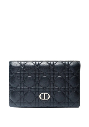 Christian Dior Pre-Owned 2010 Cannage quilted wallet - Black
