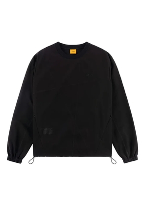 dime seam detail sweater - Black