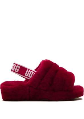 UGG Fluff Yeah 'Red' slippers