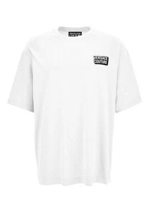 Versace Jeans Couture logo-plaque T-shirt - White