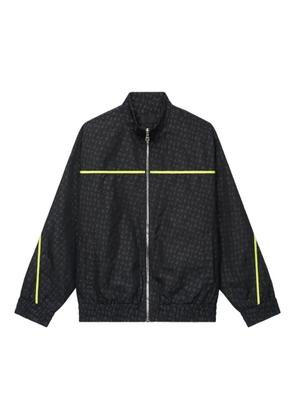RTA Melvin logo-print track jacket - Black