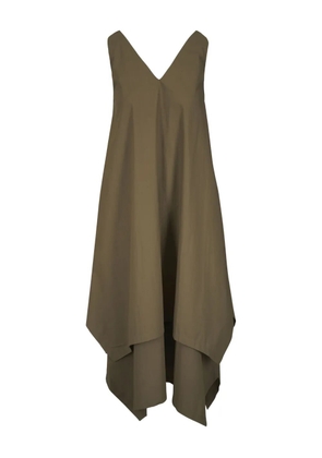 Odeeh handkerchief-hem dress - Green