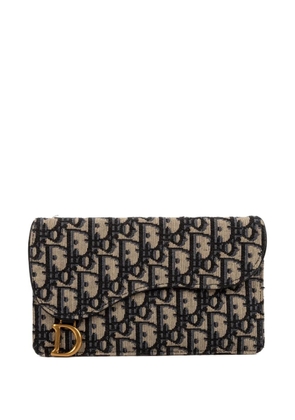 Christian Dior Pre-Owned Saddle clutch bag - Neutrals