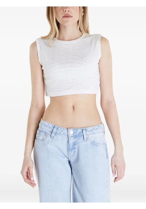 Calvin Klein Jeans logo-print tank top - White