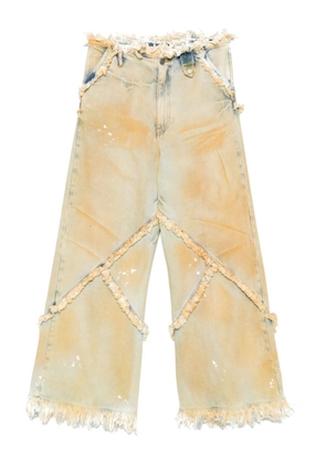 EGONlab. Argyle jeans - Yellow