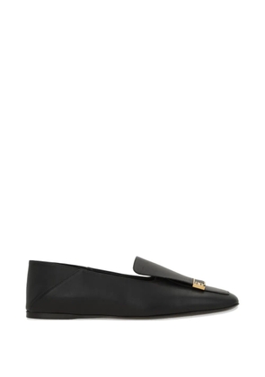 Sergio Rossi square-toe loafers - Black