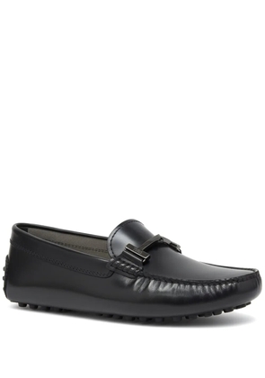 Tod's metal-detail loafers - Black