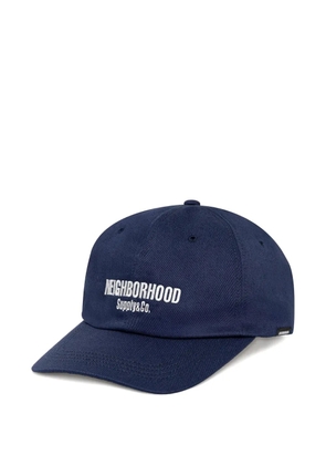 Neighborhood embroidered baseball cap - Blue