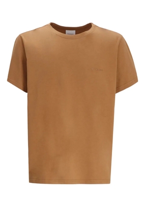 MARANT Zaffern logo-embroidered cotton T-shirt - Brown