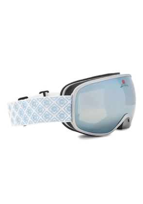 Casablanca monogram-strap ski goggles - Blue