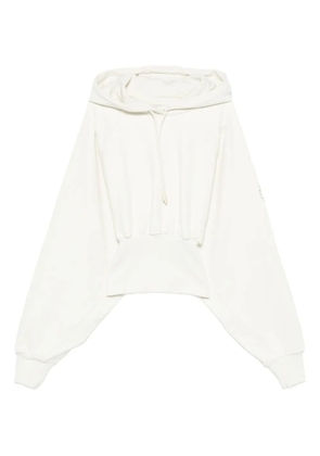adidas by Stella McCartney hooded cropped top - Neutrals