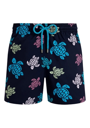 Vilebrequin turtles-print swim shorts - Blue