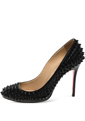 Christian Louboutin Pre-Owned 100mm Fifi Spike leather pumps - Black