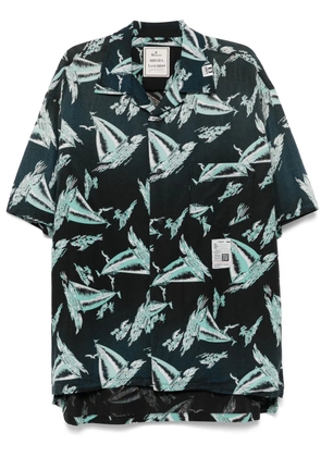 Maison MIHARA YASUHIRO printed shirt - Black