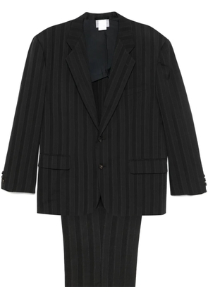 Comme Des Garçons Pre-Owned 1980s striped suit - Black
