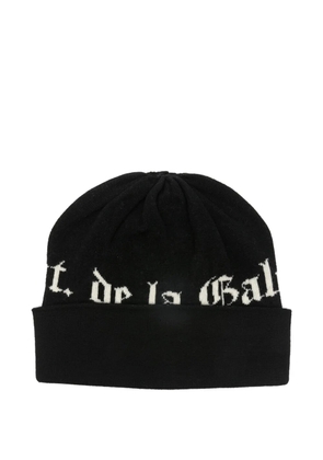 GALLERY DEPT. lettering beanie hat - Black