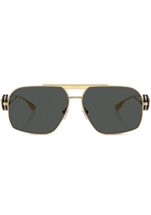 Versace Eyewear Medusa pilot-frame sunglasses - Gold