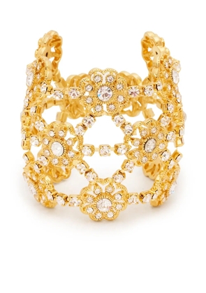 Kenneth Jay Lane Flower Cluster bracelet - Gold