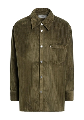 AMI Paris corduroy shirt - Green