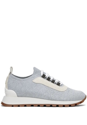 Brunello Cucinelli sock-style ankle sneakers - Grey
