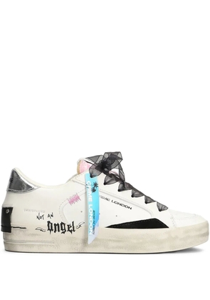 Crime London Sk8 Deluxe Lost Angel sneakers - White