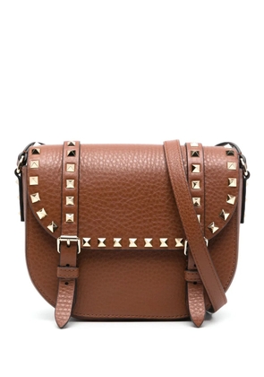 Valentino Garavani Rockstud satchel bag - Brown
