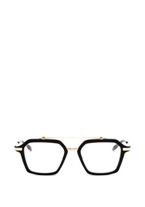 Akoni Akari geometric-frame glasses - Black