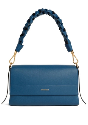 Coccinelle small Boheme braided-handle shoulder bag - Blue