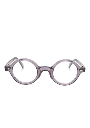 Family Affair Hopkins round-frame glasses - Black