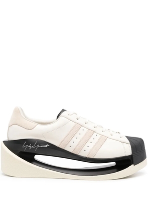 Y-3 Gendo Superstar leather sneakers - White