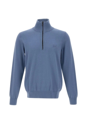 BOSS half-zip sweater - Blue