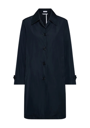 Thom Browne button-fastening coat - Blue