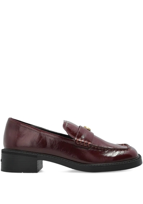 Coach 25mm Penny loafers - Red