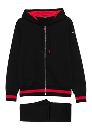 Kiton logo-embroidered tracksuit - Black