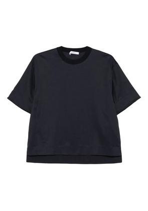 Max Mara short-sleeve silk top - Black