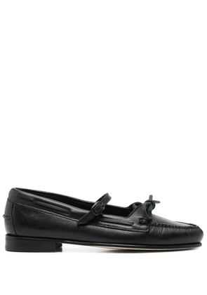 Hereu Lorea loafers - Black