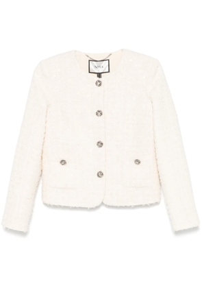 NISSA bouclé jacket - Neutrals