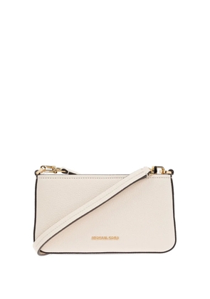 Michael Michael Kors pebbled-leather crossbody bag - Neutrals