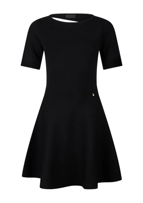 LIU JO knitted flared dress - Black
