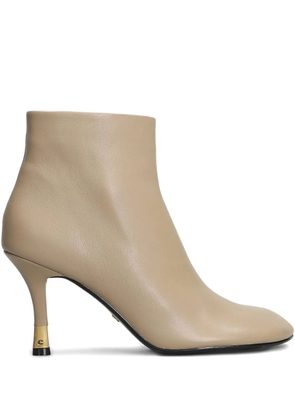 Lola Cruz 85mm Elise boots - Neutrals