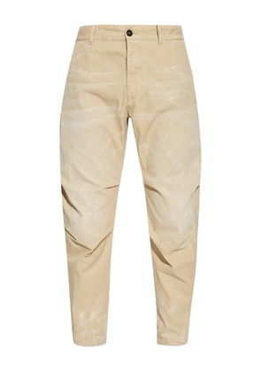 DSQUARED2 cotton trousers - Neutrals