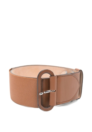 Max Mara Elasticoval60 belt - Brown