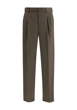 Brioni Capri pleated trousers - Brown