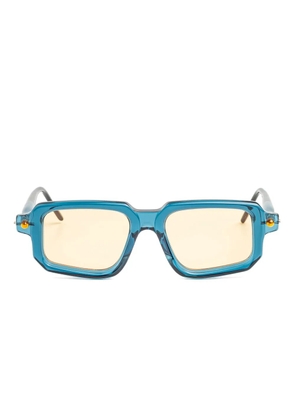 Kuboraum rectangle-frame sunglasses - Blue
