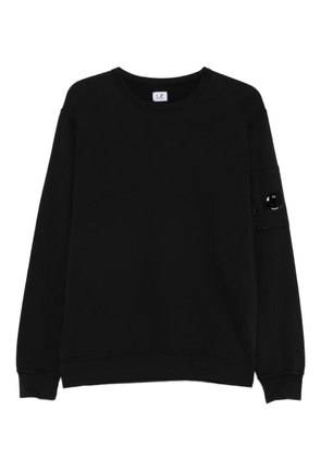 C.P. Company logo-detail sweatshirt - Black