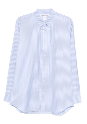 Comme Des Garçons Shirt pocket striped shirt - Blue