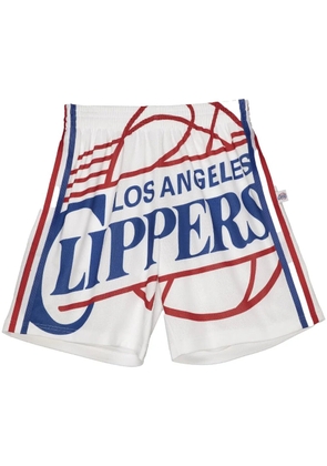 Mitchell & Ness 'NBA LA Clippers' Blown Out shorts - White