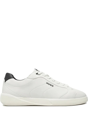 HUGO Riven Tenn leather sneakers - White