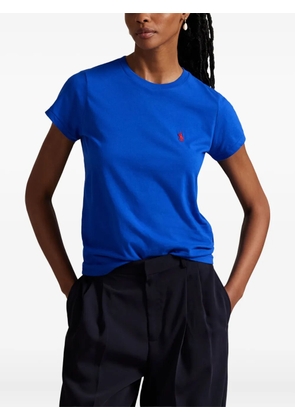 Polo Ralph Lauren embroidered cotton T-shirt - Blue