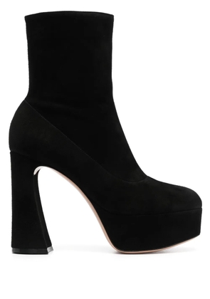 Gianvito Rossi Riccam 120mm platform boots - Black